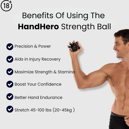 HandHero Strength Ball: Transform Your Grip and Forearm Strength